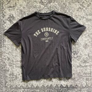 Grey oversized tee | boyfriend tee | t shirt